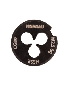 Плашка М2 5х0 45 мм Industrial метрическая угол 60 по DIN223 HSS Е VAP Norgau
