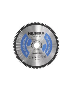 Пильный диск по алюминию 250x30mm 100 зубьев Industrial HA250 Hilberg