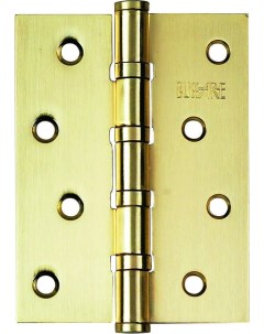 Петля дверная с четырьмя подшипниками B020 C 100X75X2 5 4BB 1SG золото матовое Bussare