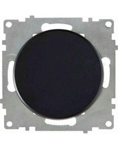 Выключатель одноклавишный цвет черный Onekeyelectro