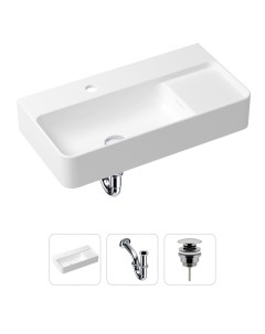Комплект 3 в 1 Bathroom Sink 21520489 раковина 60 см сифон донный клапан Lavinia boho