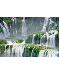Фотообои бумажные Каскад водопадов 294 201 Восторг