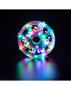 Световая гирлянда новогодняя 6748 50 м разноцветный RGB Led