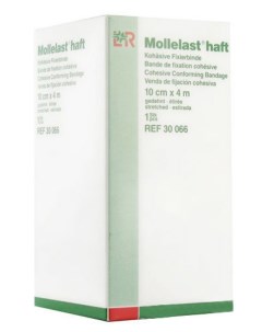 Бинт Mollelast Haft самофиксирующийся 10см х 4м Lohmann & rauscher