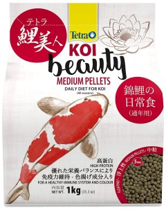 Корм для прудовых рыб KOI Beauty Medium гранулы 4 л Tetra