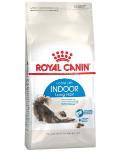 Сухой корм для кошек Indoor Long Hair 2 шт по 400 г Royal canin