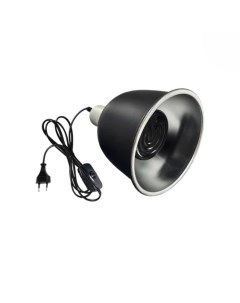 Светильник для террариума LST215 50K с керамической лампой черный 50 Вт Mobicent