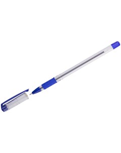 Ручка шариковая School 05мм синий цвет чернил масляная основа 12шт OBGP_1870 Officespace