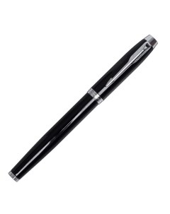 Ручка перьевая IM Core F321 Black CT F корпус из нержавеющей стали В ПОДАРОЧНОМ П Parker