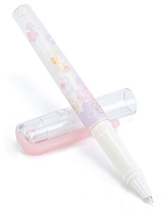 Ручка перьевая Sakura синие чернила картридж 6 шт Deli