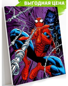 Картина по номерам на холсте Невероятный Человек паук AC050 40x50 Art on canvas