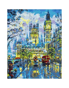 Картина по номерам на холсте Лондонский дворец AC110 40х50 Art on canvas