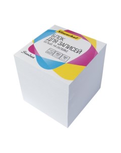 Упаковка блоков для записей Стандарт 701041 90x90x90 белый 12шт в упаковке Silwerhof