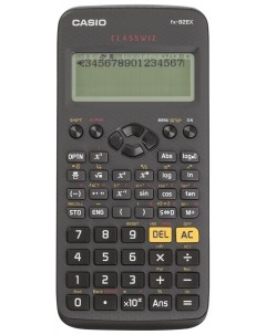 Калькулятор FX 82EX Черный Casio