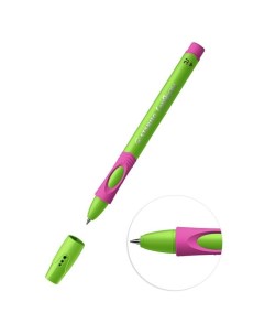 Ручка шариковая LeftRight для правшей 08 мм зелено малиновый корпус стержень синий Stabilo