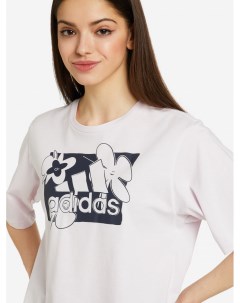 Футболка женская Fun G Розовый Adidas