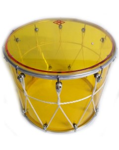 Барабан кавказский BKA 12Jv 12 акрил 28х31см с верёвкой желтый Мастерская бехтеревых