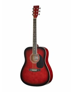 Акустическая гитара F630 RDS красный санберст Caraya