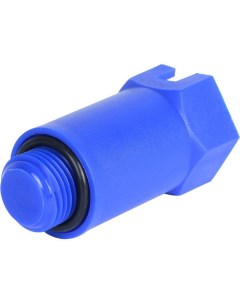 Заглушка тестовая SFA 0035 100012 1 2 НР синяя для м п трубы пластиковая Stout