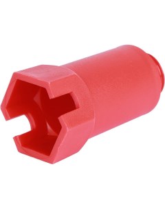 Заглушка тестовая SFA 0035 200012 1 2 НР красная для м п трубы пластиковая Stout