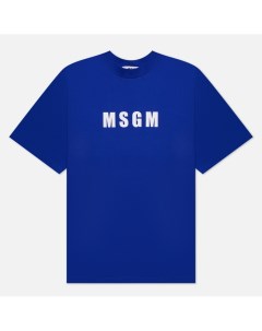 Мужская футболка Macrologo Print Msgm