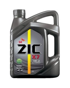 Моторное масло X7 Diesel 10W 40 6л синтетическое Zic