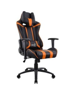 Кресло игровое AC120 AIR BO на колесиках ПВХ полиуретан оранжевый оранжевый Aerocool