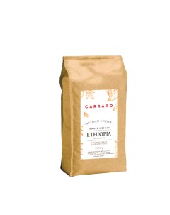 Кофе в зернах Ethiopia 1 кг Carraro