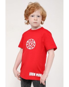 Хлопковая футболка с принтом Gioco