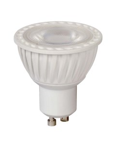 Лампа светодиодная диммируемая GU10 5W 3000K белая Lucide