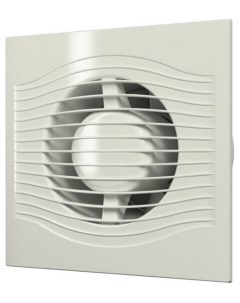 Вентилятор вытяжной с обратным клапаном SLIM 4C Ivory Diciti