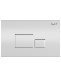 Клавиша смыва Quadro белый DB1519016 D&k