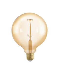Светодиодная филаментная лампа Шар 4W 400lm 2200K E27 12862 Eglo