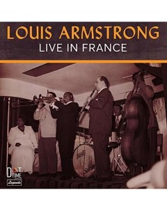 Джаз Louis Armstrong Live In France Black Vinyl LP Universal us