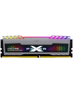 Память DDR4 DIMM 8Gb 3200MHz CL16 1 35 В XPower Turbine RGB SP008GXLZU320BSB Silicon power