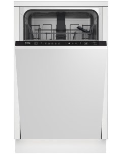 Посудомоечная машина встраиваемая узкая BDIS15020 черный 07 06 01 000000668 Beko