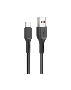 Кабель USB Micro USB 2 4A 1м черный S58V 206455 Skydolphin