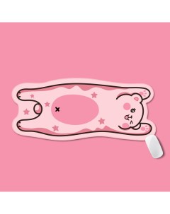 Коврик для мыши CuteAnimals Pink Teddy Bear Volio