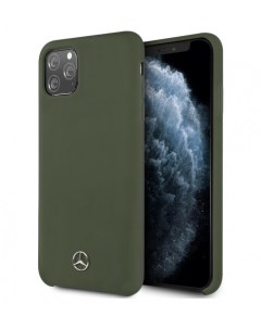 Чехол Mercedes Silicone line iPhone 11 Pro Max Полночный зеленый Cg mobile