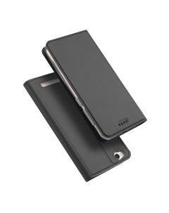 Чехол книжка для Xiaomi Redmi 5A DU DU боковой серый X-case