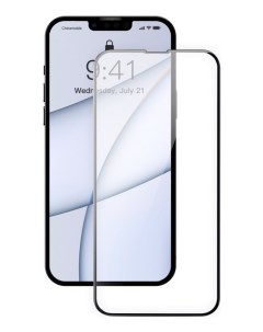 Стекло Full Glass 0 3 мм для iPhone 13 Pro Max с черной рамкой Baseus