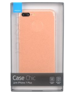 Чехол для iPhone Chic Case для Apple iPhone 7 Plus золотой Deppa