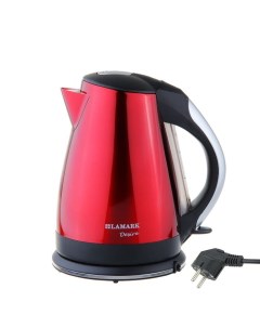 Чайник электрический LK 1006 1 8 л красный Lamark