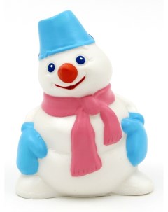 Игрушка для купания СИ 377 01 разноцветный Новогодняя игрушка Снеговик Кудесники