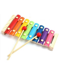 Детский музыкальный инструмент Ксилофон Детская развивающая игрушка Металлофон Ксил Nobrand