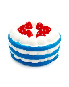 Игрушка антистресс squishy сквиши Торт цвет голубой Парк сервис