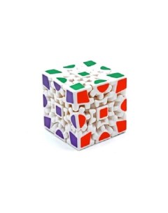 Кубик Рубика 3д куб головоломка с шестерёнками цвет белый Парк сервис
