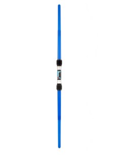 Лазерный меч телескопический двусторонний синий игрушка Парк сервис
