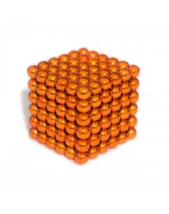 Игрушка антистресс Неокуб магнитные шарики 5мм оранжевый Парк сервис