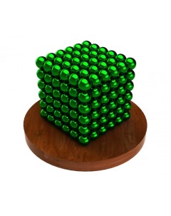 Игрушка антистресс Неокуб магнитные шарики 5мм зеленый Парк сервис